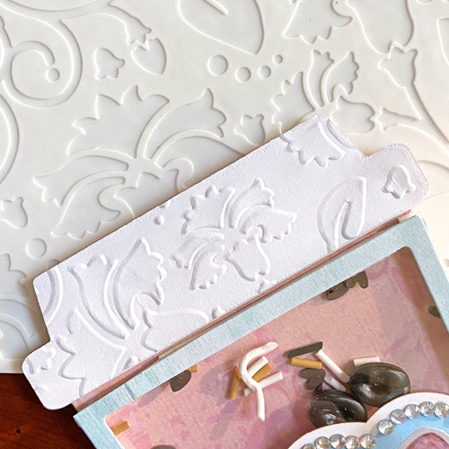 Coffee Cup Shaker Card by Margie Higuchi for Scrapbook Adhesives by 3L
