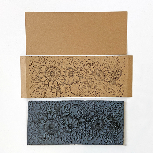 Fall Slimline Gatefold Card by Margie Higuchi for Scrapbook Adhesives by 3L