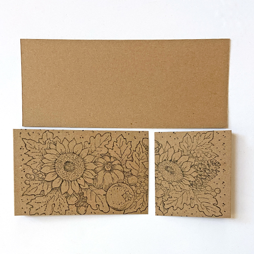 Fall Slimline Gatefold Card by Margie Higuchi for Scrapbook Adhesives by 3L