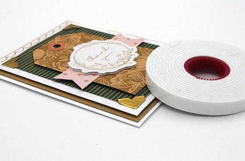 Sweet & Simple Thank You Card by Tracy McLennon for Scrapbook Adhesives by 3L
