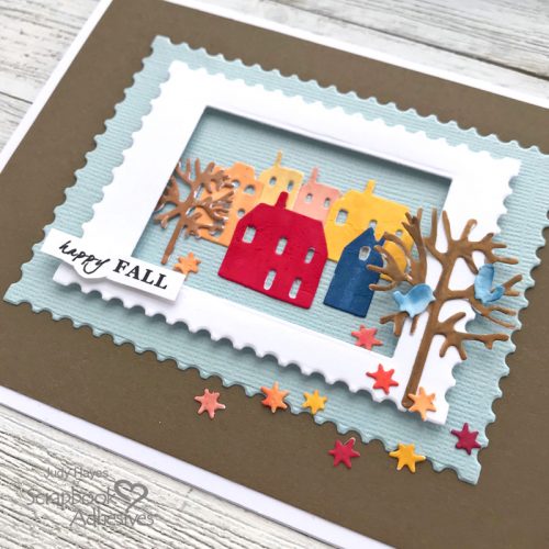 Countryside Fall Card by Judy Hayes for Scrapbook Adhesives by 3L 
