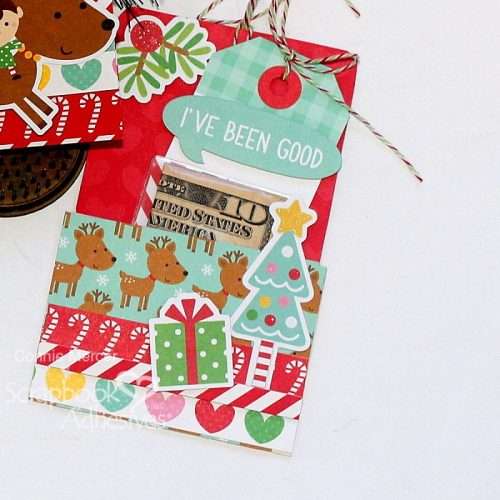 DIY Christmas Tree Gift Holder by Connie Mercer for Scrapbook Adhesives by 3L