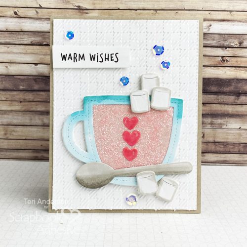 Warm Cocoa Wishes Cards by Teri Anderson for Scrapbook Adhesives by 3L 