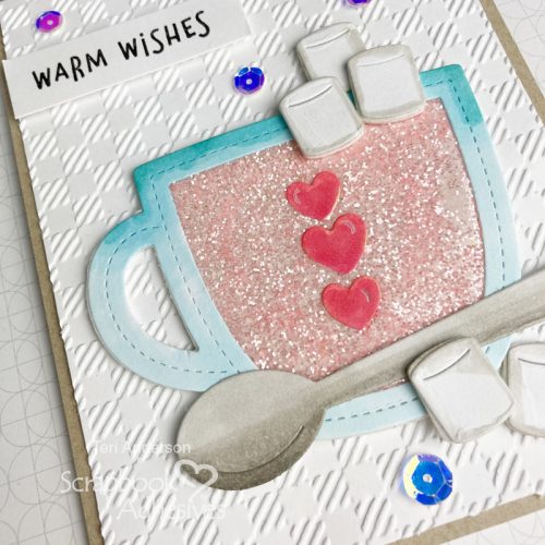 Warm Cocoa Wishes Cards by Teri Anderson for Scrapbook Adhesives by 3L