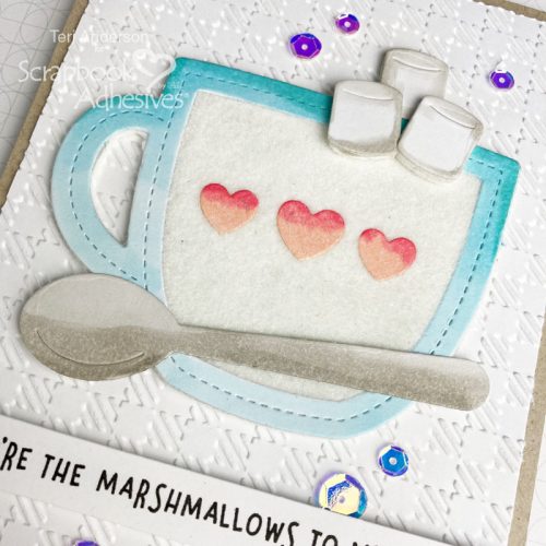 Warm Cocoa Wishes Cards by Teri Anderson for Scrapbook Adhesives by 3L
