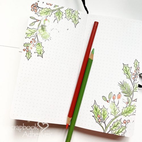 Documenting December Plans by Teri Anderson for Scrapbook Adhesives by 3L