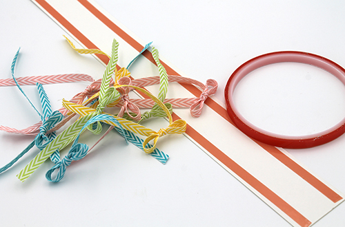 Cute Bow Border Layout by Tracy McLennon for Scrapbook Adhesives by 3L