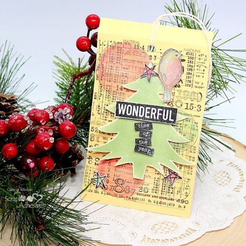 Vintage Inspired Holiday Gift Tags by Connie Mercer for Scrapbook Adhesives by 3L 