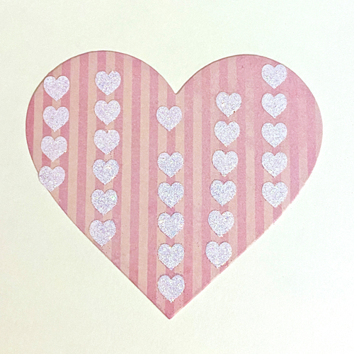 All Occasion Heartfelt Heart-Shaped Card Tutorial by Margie Higuchi for Scrapbook Adhesives by 3L 