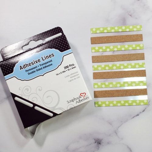 Floating Strips Background Card by Jamie Martin for Scrapbook Adhesives by 3L