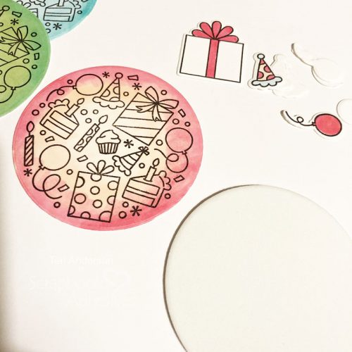 Birthday Celebration Cards Tutorial by Teri Anderson for Scrapbook Adhesives by 3L
