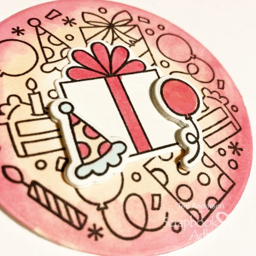 Birthday Celebration Cards Tutorial by Teri Anderson for Scrapbook Adhesives by 3L
