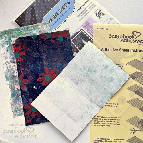 Covered Mini Notebooks by Judy Hayes  for Scrapbook Adhesives by 3L 