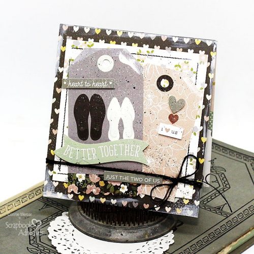 I Love Us Wedding Card by Connie Mercer for Scrapbook Adhesives by 3L 