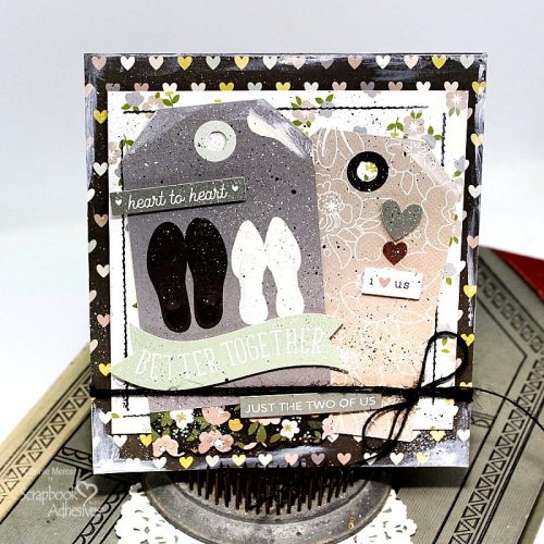 I Love Us Wedding Card by Connie Mercer for Scrapbook Adhesives by 3L