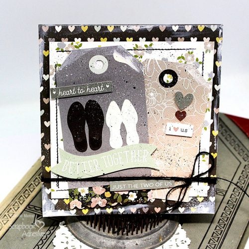 I Love Us Wedding Card by Connie Mercer for Scrapbook Adhesives by 3L 