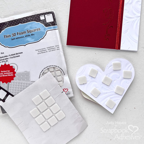 You are So Loved Hearts Card by Judy Hayes for Scrapbook Adhesives by 3L