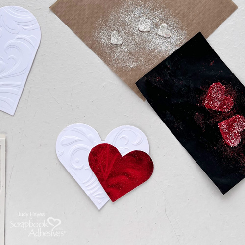 You are So Loved Hearts Card by Judy Hayes for Scrapbook Adhesives by 3L