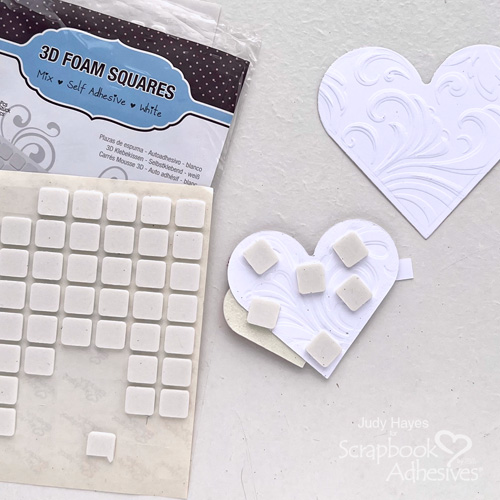 You are So Loved Hearts Card by Judy Hayes for Scrapbook Adhesives by 3L 