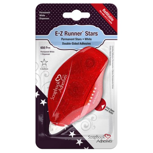 Creative Uses for EZ Runner Stars and EZ Runner Hearts from Scrapbook Adhesives by 3L