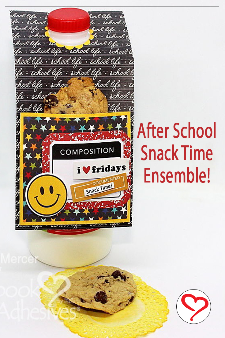 After School Snack Time by Connie Mercer for Scrapbook Adhesives by 3L Pinterest