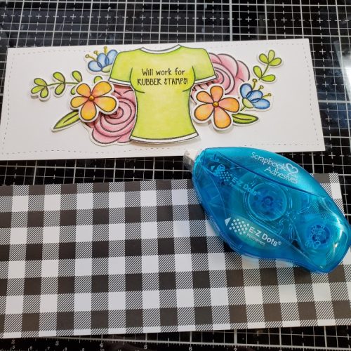 Crafty Fun Slimline Card by Jamie Martin for Scrapbook Adhesives by 3L