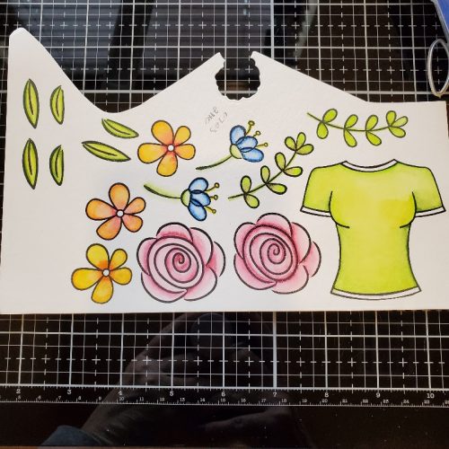 Crafty Fun Slimline Card by Jamie Martin for Scrapbook Adhesives by 3L