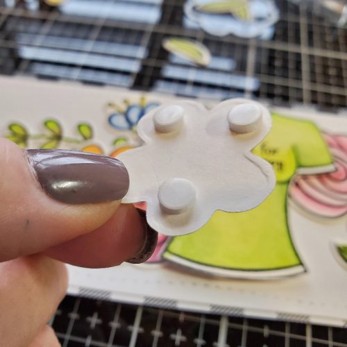 Crafty Fun Slimline Card by Jamie Martin for Scrapbook Adhesives by 3L