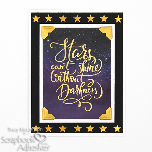 Simple Stars Card by Tracy McLennon