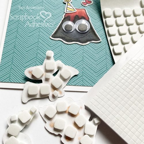 Rawrsome Dinosaur Birthday Card by Teri Anderson for Scrapbook Adhesives by 3L
