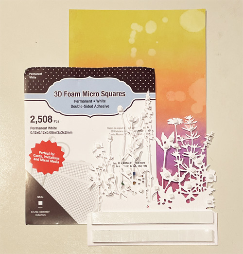 Thinking of You Flower Card by Yvonne van de Grijp for Scrapbook Adhesives by 3L