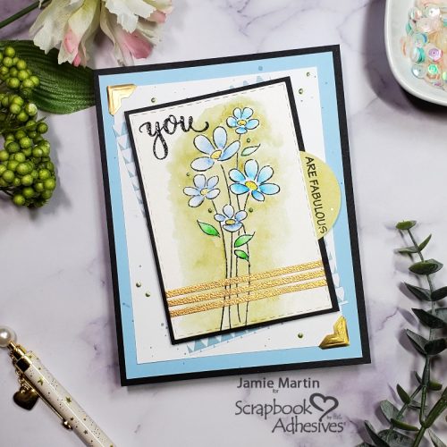 You are Fabulous Friendship Card by Jamie Martin for Scrapbook Adhesives by 3L 