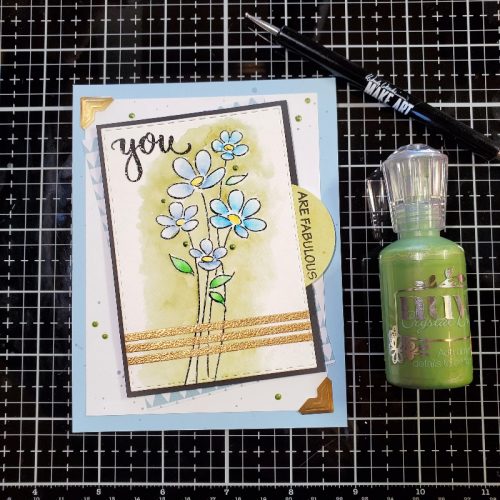 You are Fabulous Friendship Card by Jamie Martin for Scrapbook Adhesives by 3L