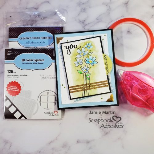 You are Fabulous Friendship Card by Jamie Martin for Scrapbook Adhesives by 3L
