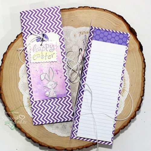 Happy Easter Notepad Tutorial by Connie Mercer for Scrapbook Adhesives by 3L