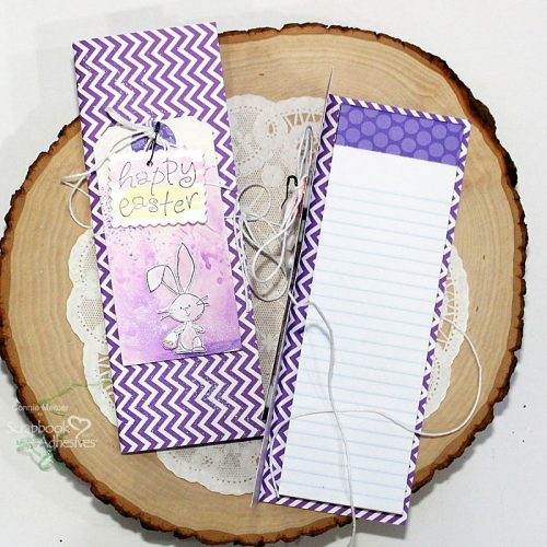 Happy Easter Notepad Tutorial by Connie Mercer for Scrapbook Adhesives by 3L 