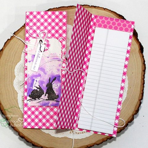 Happy Easter Notepad Tutorial by Connie Mercer for Scrapbook Adhesives by 3L 