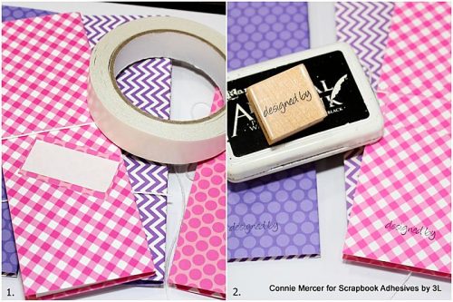 Happy Easter Notepad Tutorial by Connie Mercer for Scrapbook Adhesives by 3L 