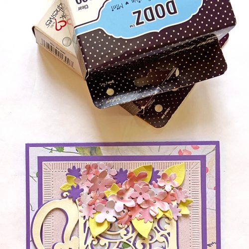 Spring/Summer 2022 Coffee Lovers + Coffee Lover Cup Card by Margie Higuchi for Scrapbook Adhesives by 3L 