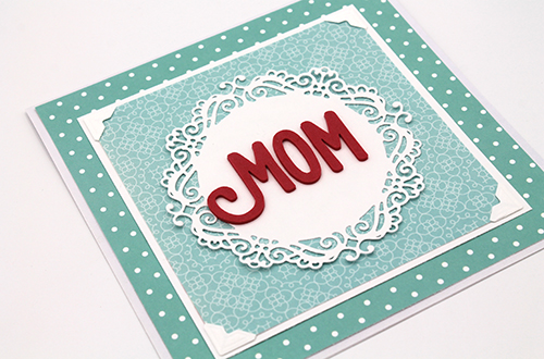 Easy Mother's Day Card by Tracy McLennon for Scrapbook Adhesives by 3L 
