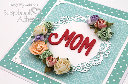 Easy Mother's Day Card by Tracy McLennon for Scrapbook Adhesives by 3L 