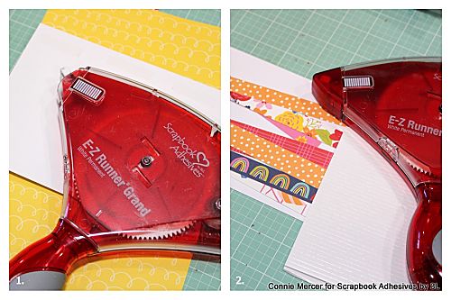 Good Vibes Ribbon, Card & Tag Ensemble by Connie Mercer for Scrapbook Adhesives by 3L 