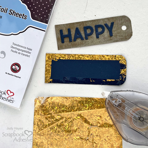 Masculine Happy Bday Card by Judy Hayes for Scrapbook Adhesives by 3L