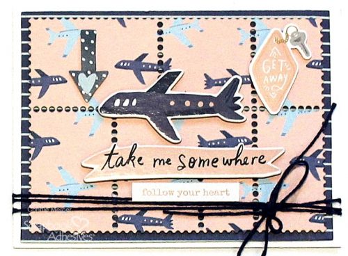 Take Me Somewhere Travel Card Set by Connie Mercer for Scrapbook Adhesives by 3L