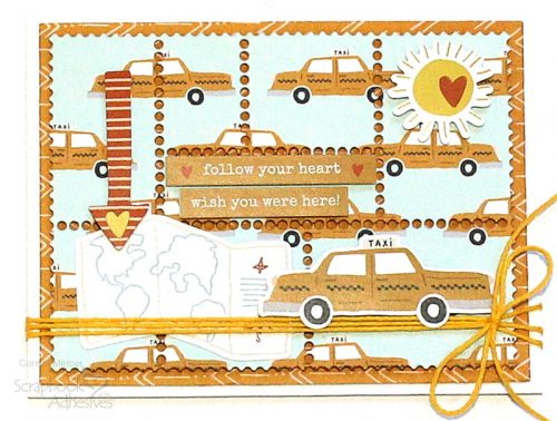 Take Me Somewhere Travel Card Set by Connie Mercer for Scrapbook Adhesives by 3L 