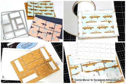 Take Me Somewhere Travel Card Set by Connie Mercer for Scrapbook Adhesives by 3L