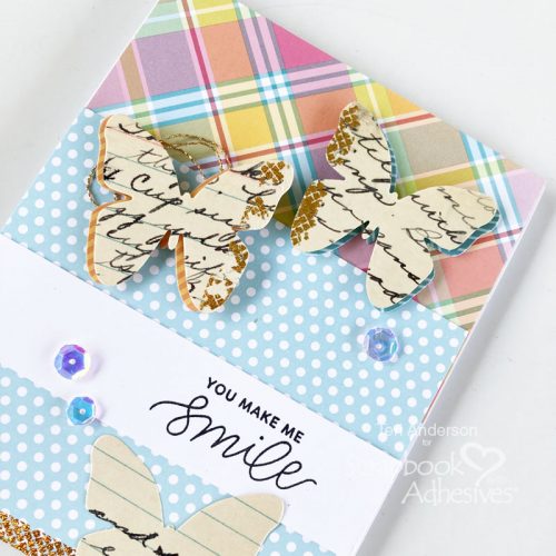 Vintage-Inspired Butterfly Cards by Teri Anderson for Scrapbook Adhesives by 3L