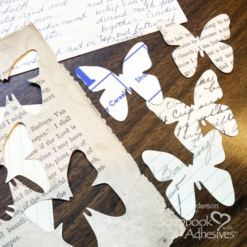 Vintage-Inspired Butterfly Cards by Teri Anderson for Scrapbook Adhesives by 3L