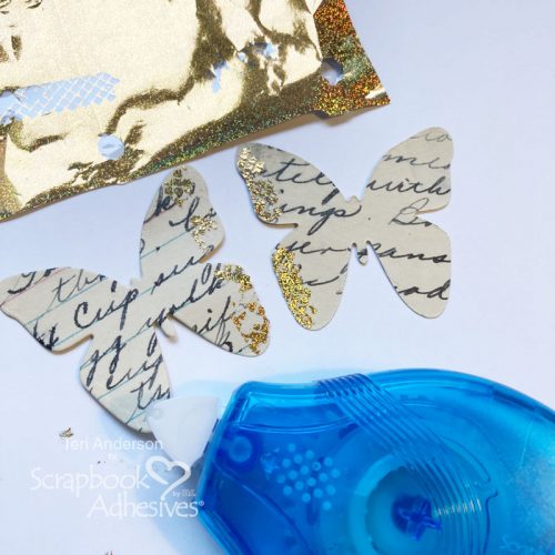 Vintage-Inspired Butterfly Cards by Teri Anderson for Scrapbook Adhesives by 3L
