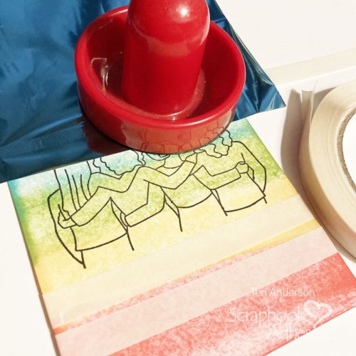 Friendship Cards with Foiling by Teri Anderson for Scrapbook Adhesives by 3L
